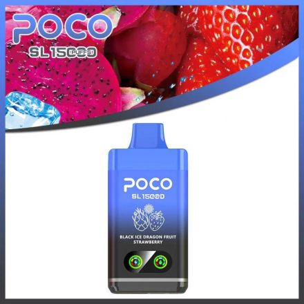 POCO SL 15000 - Black Ice Dragon Fruit Strawberry 5%