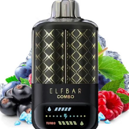 Elf Bar Combo 25000 - Blackcurrant Raspberry/Grape 5%